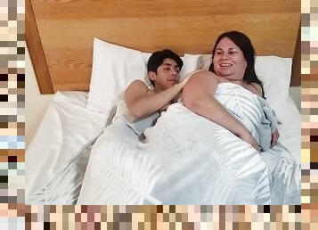 Stepmom Sharing Bed in Hotel Slideshow PT1
