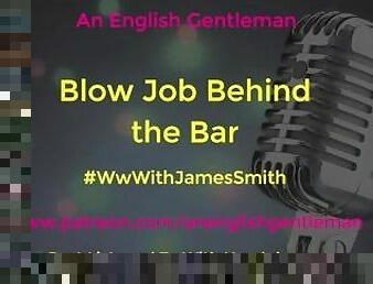 Blow Job in a Bar with Cocktail Making - Public Sex - Erotic Audio For Women