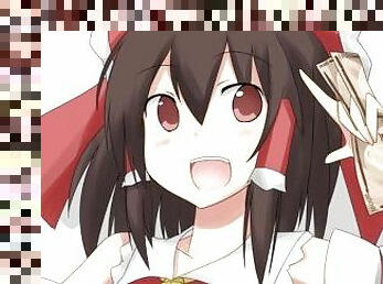 Teaser Reimu Hakurei accepts your donation (Hentai Joi)