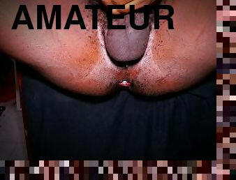 masturbare-masturbation, amatori, anal, jet-de-sperma, pula-imensa, negru, sperma, cur-butt, pula, inseminare