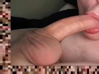 SelfSucking My Big Cock until I give myself a facial