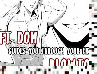 Soft Dom Guides You Through Your First Blowjob  ASMR  Erotica  Male Moaning