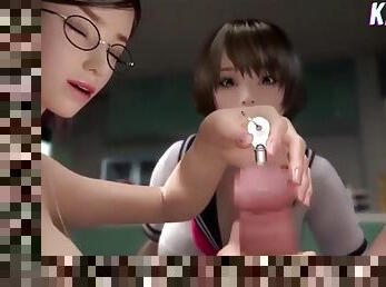 LewdKamomeHMV-1 Umemaro 3D hentai HMV Sisters Sexual Circumstances HMV