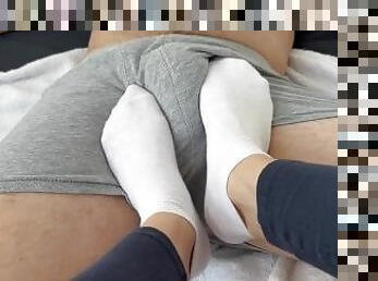 asia, rusia, sayang, remaja, kaki, stocking-stockings, fetish-benda-yang-dapat-meningkatkan-gairah-sex, menyumbat, aktivitas-seksual-dengan-melibatkan-kaki-untuk-meningkatkan-gairah-sex, putih