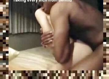 Incredible screaming interracial fucking porn