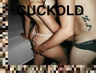 Every cuckold loves to see his beautiful wife dating another man. (Open_Couple)