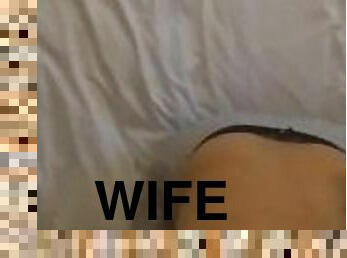 Slutty wife sucks my dick really good