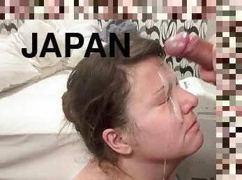 HUGE Facial Cumshot & Wet Pussy in Tokyo Japan