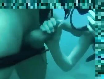 Underwater sex