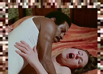 Vintage Brunette Interracial Love