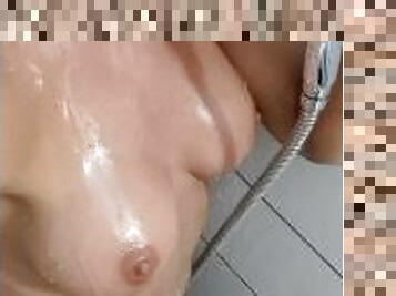 mandi, payudara-besar, amatir, sayang, dad-girl, cantik-pretty, payudara, mandi-shower, pacar-cowok, seorang-diri