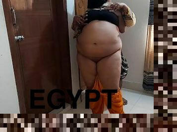 Egyptian beautiful Hijabi maid fucked by owner