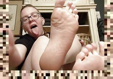 Foot Worship Mouth Open