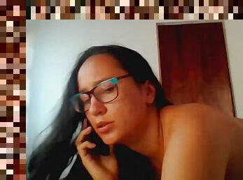 On the phone with my husband while fucking with another
