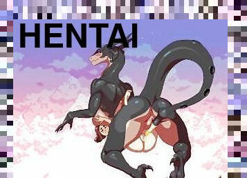 monstro, mãe, compilação, anime, hentai