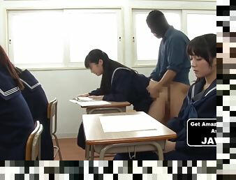 Japanese Babes Fucked In Class