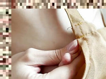 Teen masturbate pussy close up real orgasm