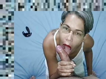 My Perverted Stepsister Seduces Me While Is Home... I Cum In Her Mouth