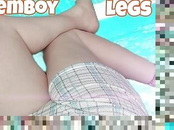 Do you like cute legs of the femboy