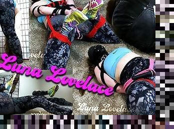 Bondage Yoga and Bound Orgasms for Luna Lovelace