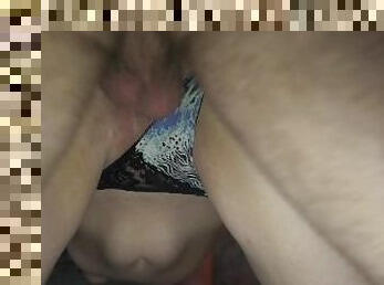 close up doggystyle creampie