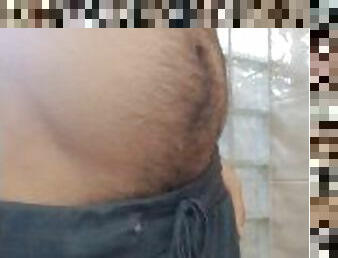 Daddy muscle bear belly