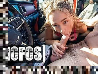 MOFOS - Dakota Tyler Goes In Charles Dera's Car To Go Near The Beach & Have Sex In The Car