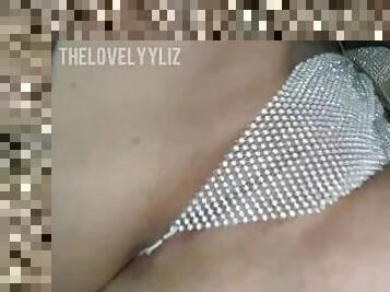 TheLovelyyLiz— SHOWING OFF MY NEW RHINESTONE PANTY SET