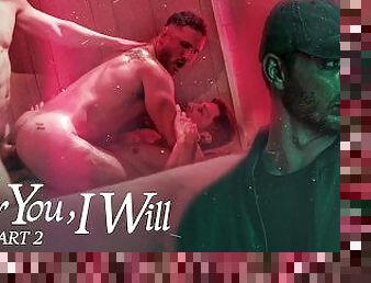 Carter Woods Follows Crush to Bathhouse & Watches Raunchy DP Threesome - Disruptive