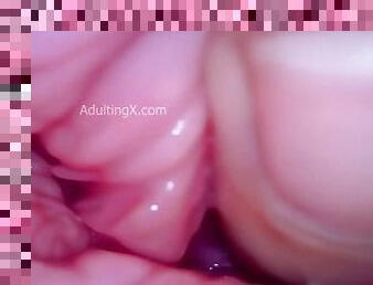 Camera in Vagina, Fingering, Cervix POV