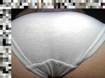 Pawg Farting in White Panties