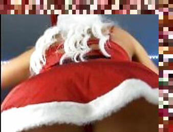 Santa's Little Milf wanted a creampie for Christmas
