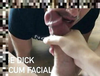 Massive Big Cum on Face Huge Facial 4K