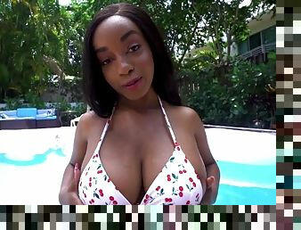 YNGR - Busty Ebony Teen Lilly Starfire Is Ready For Some Hard Dick