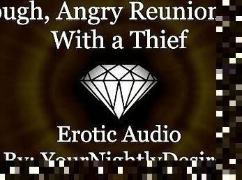 Thief Ravages Your Pussy Against The Wall [Part 2] [Kissing] [Rough] (Erotic Audio for Women)