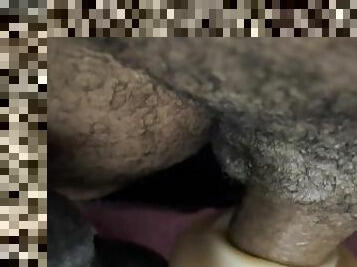 masturbation, amatör, avsugning, cumshot, mörkhyad, gigantisk-kuk, avrunkning, svart, pov, ensam