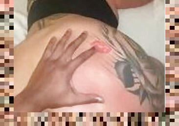 BBC Bull Makes Tattooed Babe Cream  #HerBedroomBully