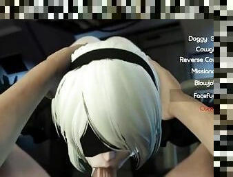 2B Nier Automata Sex Lab All Scenes