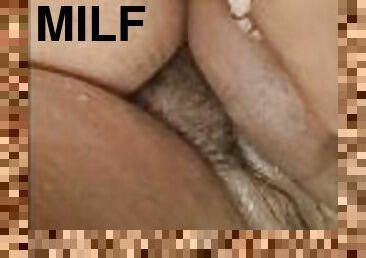 bad, storatuttar, hårig, masturbation, orgasm, fitta-pussy, amatör, mörkhyad, milf, mamma