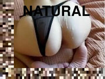 Natural tits perfect pussy fat ass what more could you want