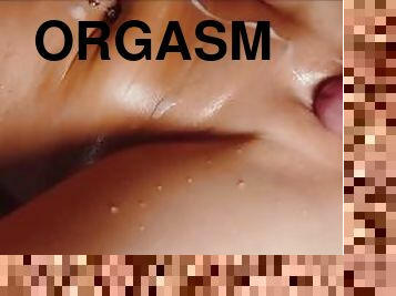 Squirt and sperm female orgasm
