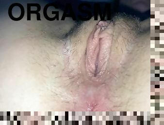 onani, orgasme, fisse-pussy, amatør, tøs, kær, smuk