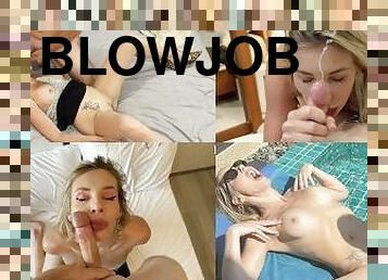 svær, russisk, amatør, babes, blowjob, cumshot, milf, mamma, handjob, compilation