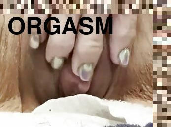 Big juicy clit pumped up for masturbation and orgasm